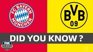 3 facts you didn’t know about battle between Bayern Munich and Borussia Dortmund | 2019 Bundesliga