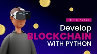 Blockchain with Python under 7 minutes | Basic Implementation of blockchain with Python | NoylInt