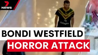 of the attacker inside Bondi Junction Westfield | 7 News Australia