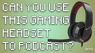 Corsair Raptor HS40 Gaming Headset \u0026 Microphone Test/Review