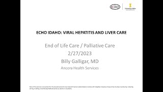 End of Life Care / Palliative Care - 02/27/2023