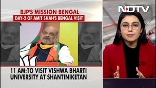 Amit Shah's Mega Road Show Today In West Bengal