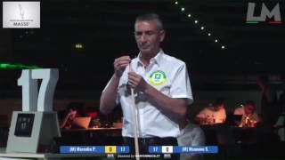 Marcolin Paolo VS Mannone Salvatore - Campionato Italiano Biliardo 2016/2017(Torino)