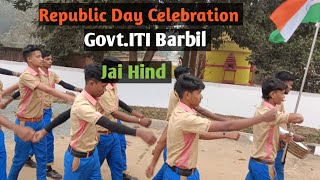 76th Republic day Celebration at Govt.iti Barbil