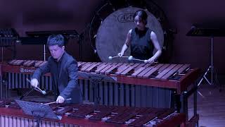 PSYCHOPOMP, marimba quartet + drumset, Caleb Pickering