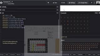 Javascript ReactJs Connect4 - #5 Coding 4 in a row part 1
