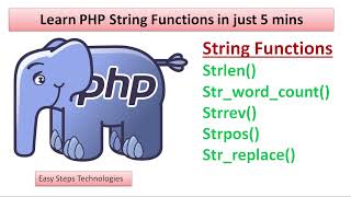 Mastering PHP String Manipulation: strlen, str_word_count, strrev, strpos, and str_replace