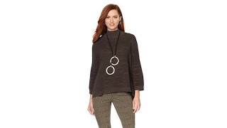 MarlaWynne Ripple Oversized Sweater