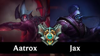 AATROX vs JAX (TOP) /// NA Master /// Patch 8.1 /// Season 8