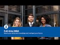 Join our Full-time MBA | Maastricht School of Management