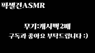 [픽셀건ASMR] 캐시백2배 ASMR