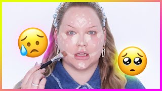 Facing My Worst Fears... Makeup Challenge! | NikkieTutorials