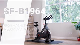 Sunny Health & Fitness | Pro II Magnetic Indoor Cycling Bike - SF-B1964
