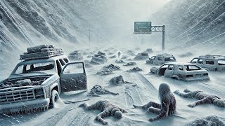 China is Frozen! Shocking Footage of Highways Buried in Snowstorm Chaos