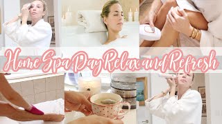 SELF CARE SUNDAY LUXURY HOME SPA DAY // SNOWYSKIN FACIAL AND HAIR REMOVAL 🧖‍♀️