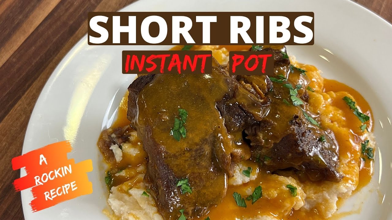 BETTER Than Restaurant Quality Short Ribs – Instant Pot Teacher