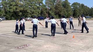 Unarmed Exhibition. Klein Collins AFJROTC. Oak Ridge Comp.