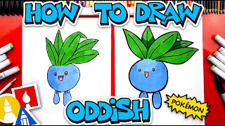 How To Draw Oddish Pokemon