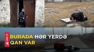 Xocalı sakinlərinin pusquya düşdüyü yerdən reportaj - APA TV