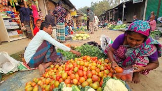 Shahjahanpur Bazar || Weekly village market || Gazipur Bangladesh || শ্রীপুর উপজেলা জনপদ