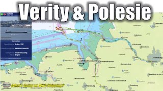 Vertiy and Polesie Collision - MarineTraffic AIS
