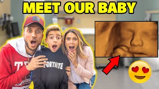 MEET Our BABY BOY! 4D ULTRASOUND (ADORABLE!!) ❤️ | The Royalty Family