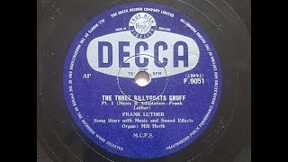 Frank Luther 'The Three Billygoats Gruff' 1948 78 rpm