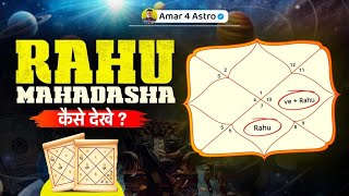 Rahu Mahadasha / 100% accuracy method / analysis  #rahumahadasha