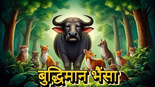 बुद्धिमान भैंसा - पंचतंत्र की कहानी | The Wise Buffalo - Panchatantra Story | Hindi Kids Story