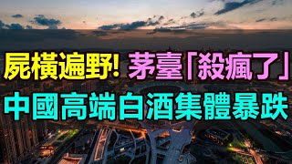 茅臺「殺瘋了」，白酒市場屍橫遍野！3天巨虧10多萬！中國高端白酒集體暴跌，五糧液、瀘州老窖全線崩塌！酒商「聞酒色變」，虧到血本無歸，中國白酒的泡沫徹底破滅 #中國白酒暴跌 #貴州茅臺暴跌#茅臺股價下跌