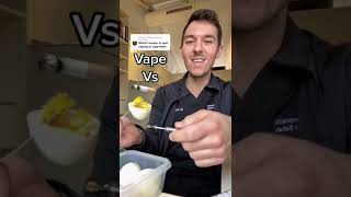 VAPING VS SMOKING 🚬💨