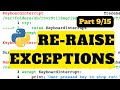 Re-raise exceptions | Python Tutorial
