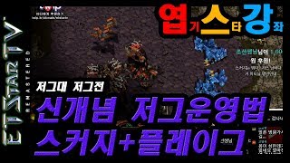 [이티]신개념 저그대저그전 운영법 스커지+패스트플레이그 | 엽기스타강좌(리마스터)