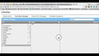 Turnitin com Tutorial: Creating Own Quickmark Sets