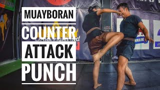 Muayboran defense and counter attack punch 1