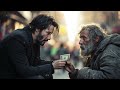 homeless man asks keanu reeves for $1—what keanu does next is unbelievable