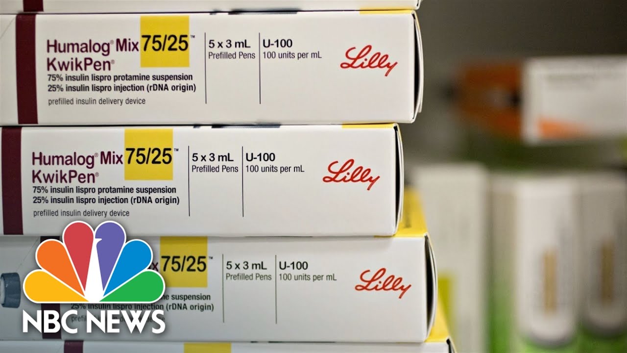 Eli Lilly Caps Out-of-pocket Insulin Cost At $35 A Month - YouTube