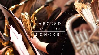 2021 ABC Unified School District Honor Band Concert