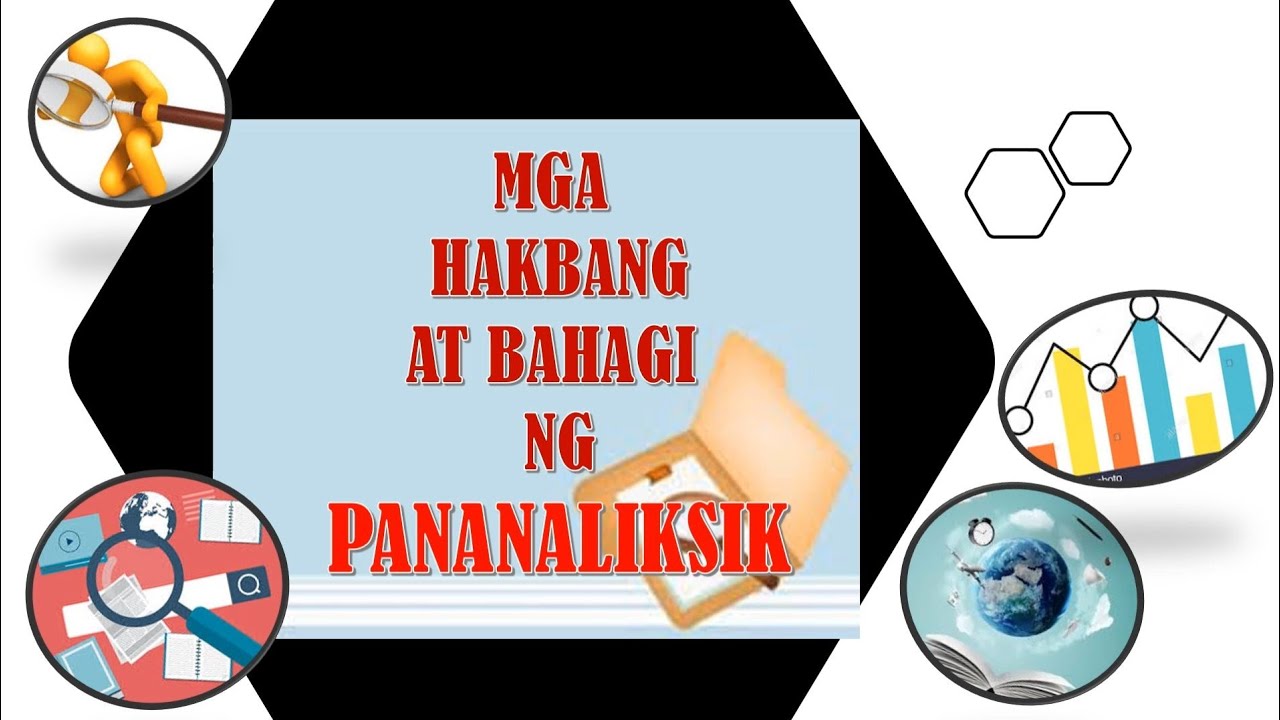 PANANALIKSIK // MGA HAKBANG AT BAHAGI NG PANANALIKSIK - YouTube