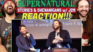 SUPERNATURAL | Jared, Jensen, Misha - STORIES \u0026 SHENANIGANS | REACTION!!!