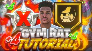 FASTEST WAY to GET the GYM RAT BADGE in NBA 2K21 • GYM RAT BADGE GLITCH • BEST GYM RAT BADGE METHOD