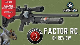 Hatsan Factor RC FULL REVIEW | American Airgunner