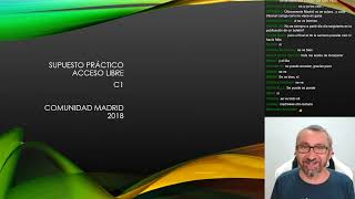 25.- Supuesto práctico Administrativo - C1 Libre Comunidad de Madrid 2018   2ª Parte