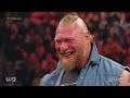 Bobby Lashley Drops Brock Lesnar; Signs the Contract  WWE Raw Highlights 21323  WWE on USA
