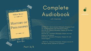 History of Philosophy by William Turner Audiobook (Part 2/3)