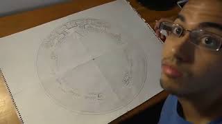 Aztec Calendar Drawing Time Lapse