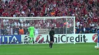 Bayern Munich vs. Chelsea FC 1-1 2012 Champions League Final Drogba's final penalty