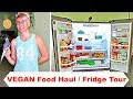 VEGAN FRIDGE TOUR and FOOD HAUL