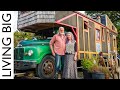 Dream Off-Grid, Self-Sufficient Life All Started With a $2,000 Tiny House Truck!