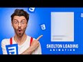 CSS Skeleton Loading Animation | Website Animations